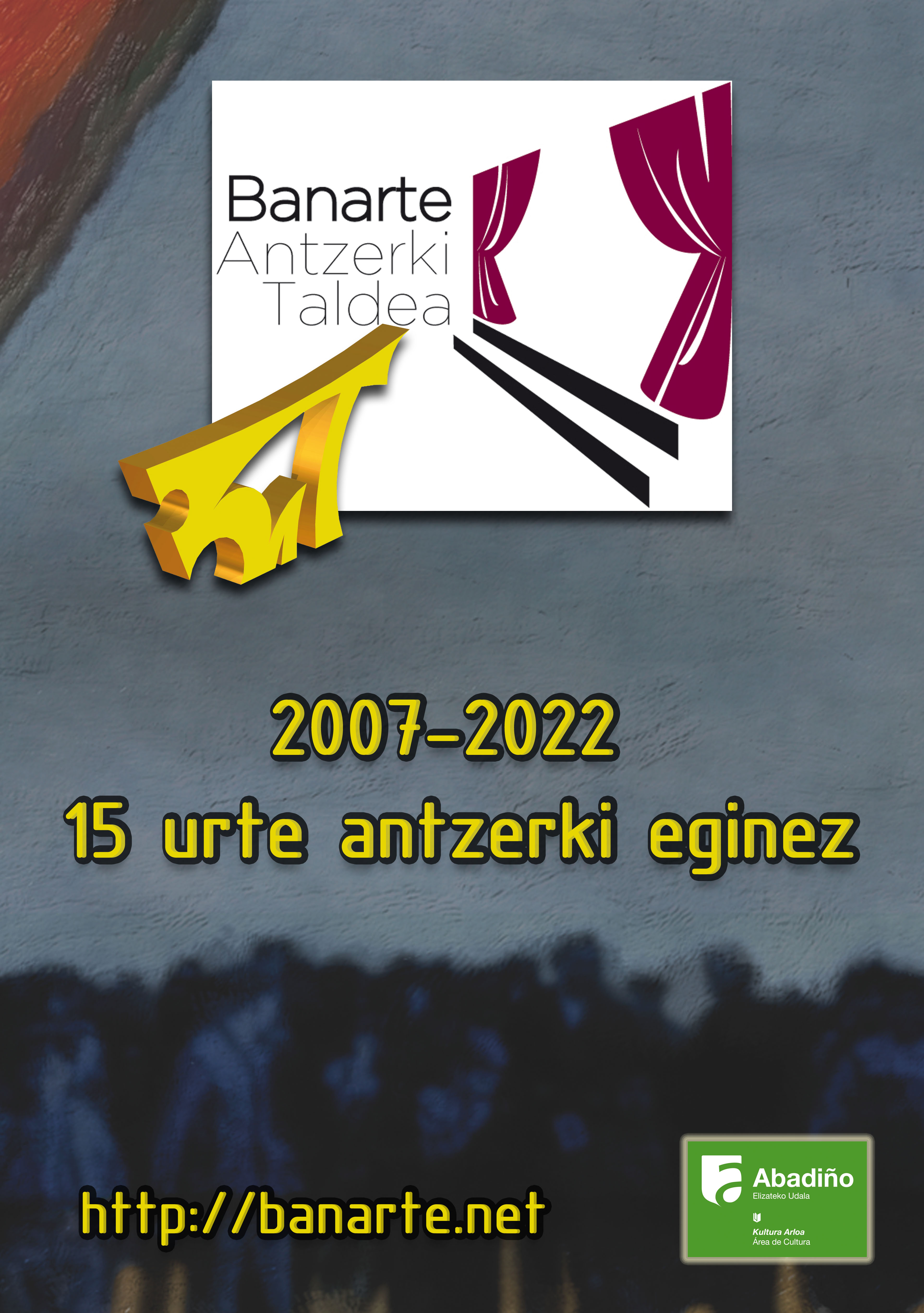 Exposición del 15º Aniversario de Banarte Antzerki Taldea